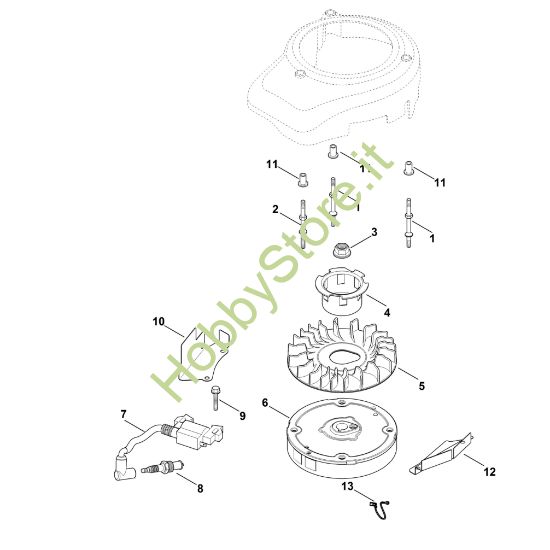 Picture of J - Impianto di accesione XT-675 (XT675-3109)